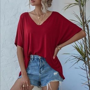 SHEIN off the shoulder shirt